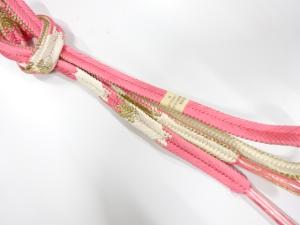 未使用品　正絹　手組帯締め